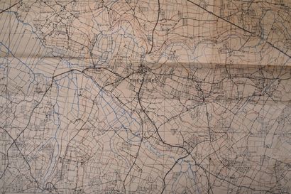 Carte d’état-major d’origine anglo-américaine...