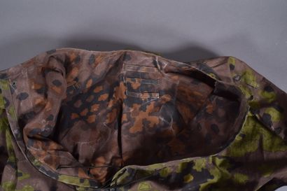 All. Blouse camouflée réversible, feuilles...