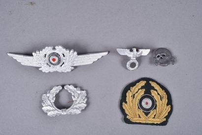 ALL. Set of caps, including pharmacist's...