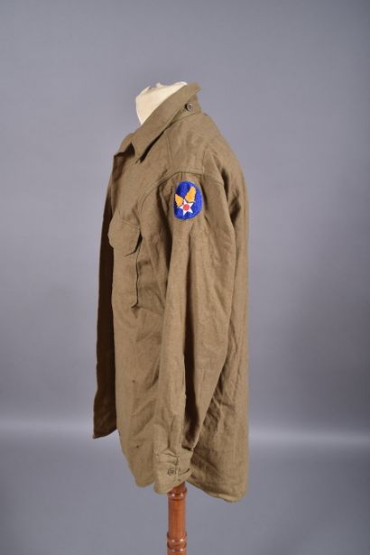 US- Chemise en laine moutarde. Reste d’étiquette....