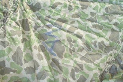US- Partie de voilure camouflée de parachute,...