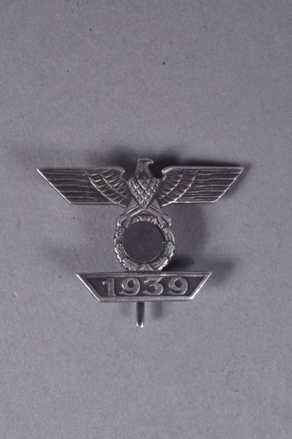 ALL. Iron cross recall badge, silver-plated....