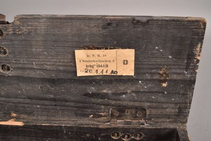ALL-. Caisse en bois «Sonderkartushen 6 Ie...