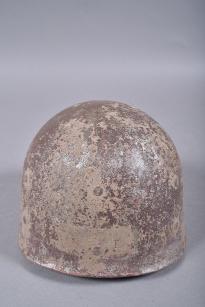 US-Casque M1. Coque en acier peint OD avec...