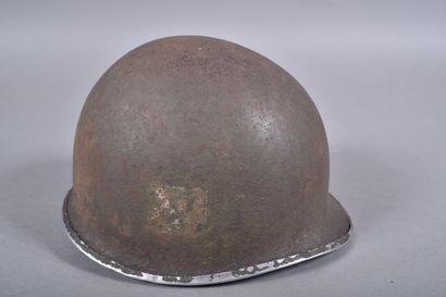 US- Coque de casque M1 du 1er bataillon du...