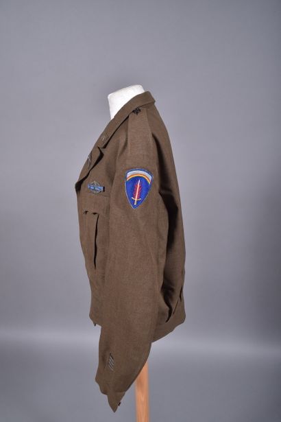 US- Blouson Ike Jacket en serge de laine...