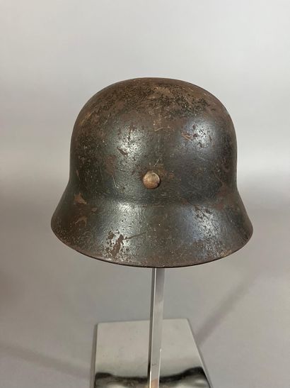 Casque Allemand m/40. Coque ET62 - 1203....