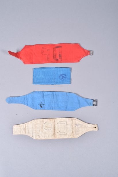 FR- Four passive defense armbands. Different...