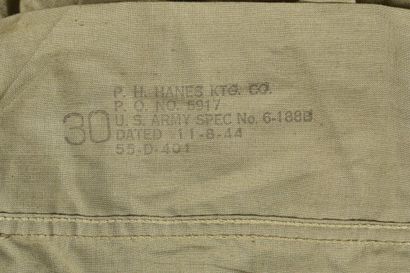 US- Lot de linge de corps de G.I.’s : Caleçon...