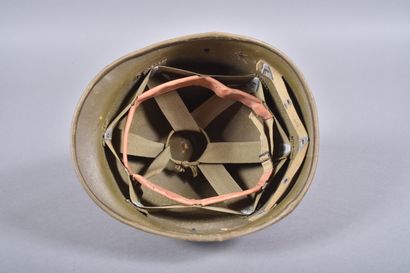 US- Liner de casque en fibre compressée recouvert...