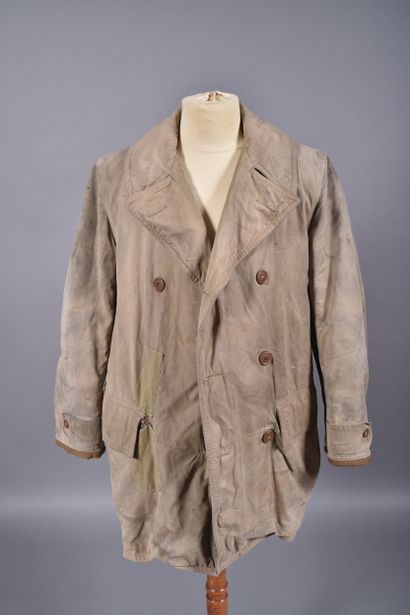 US- Veste Mackinaw en toile doublée de laine....