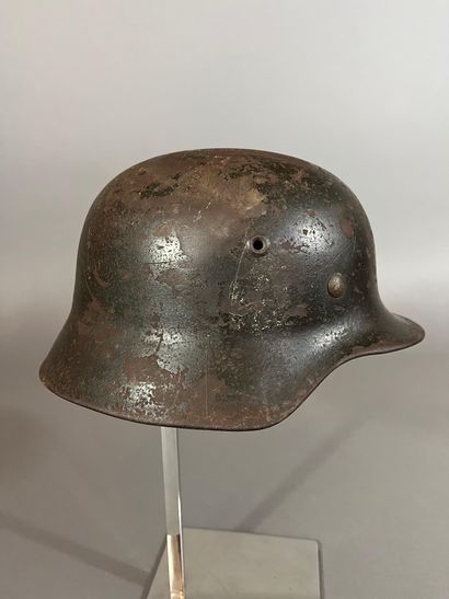 Casque Allemand m/40. Coque ET62 - 1203....
