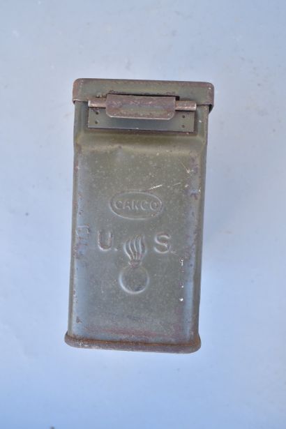US- Caisse à munition pour mitrailleuse de...