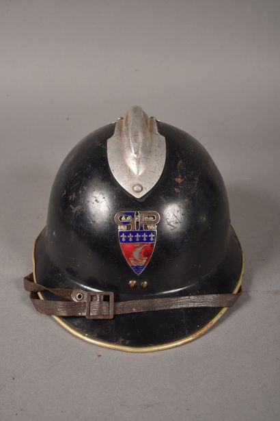 Casque de la sûreté Nationale m/20-35 avec...