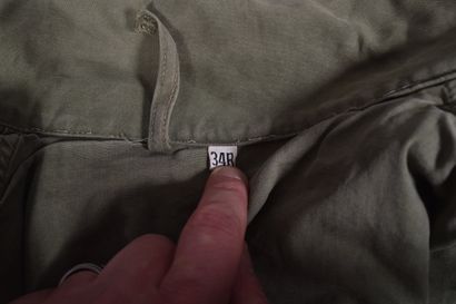 US- Veste Field Jacket M-1943 en coton OD-7....