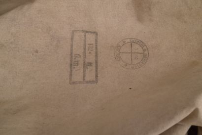 Fr- Capote modèle 1938 en drap de laine kaki,...