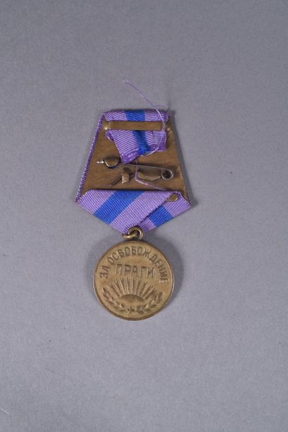 USSR. Medal for the liberation of Prague...
