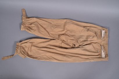 All-Pantalon tropical en toile de couleur...