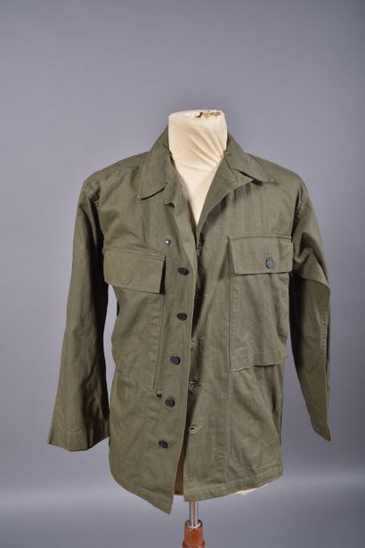 US- Veste HBT, spécification de 1943 avec...