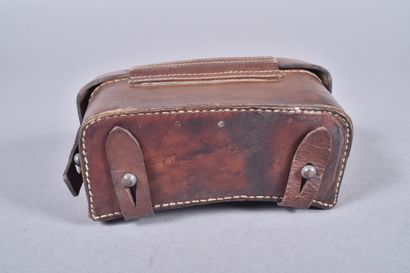 All- Sacoche d’infirmier R en cuir brun,...