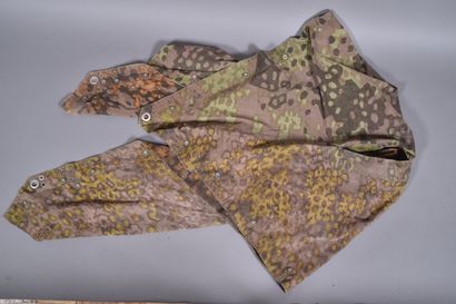 All- Toile de tente -poncho en tissus camouflé...