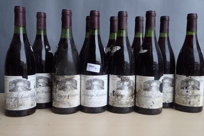 12 bouteilles Volnay Santenots Pierre Boillot,...