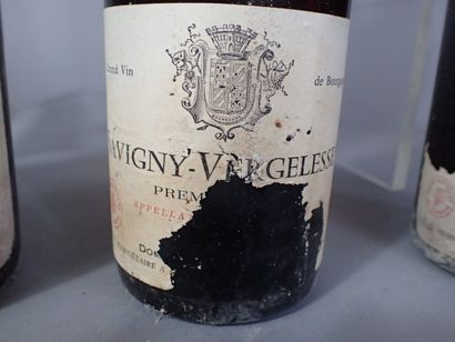 8 bouteilles Savigny Vergelesses 1er Cru...