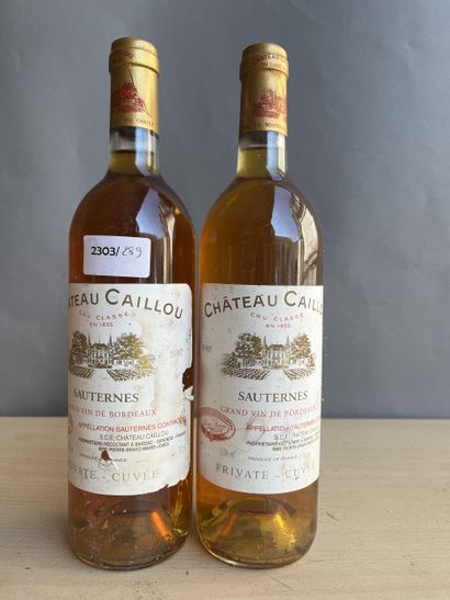 2 bouteilles Château Caillou Private Cuvée...