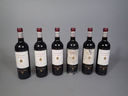 6 bouteilles Clémentin de Pape Clément 2014...