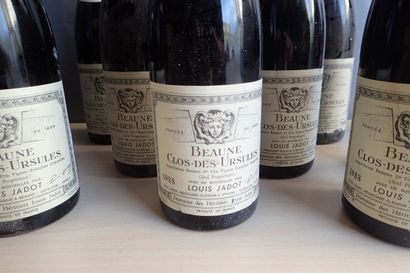 12 bouteilles Beaune Clos des Ursules 1er...
