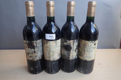 4 bouteilles Château La Tour Haut Brion 1994...