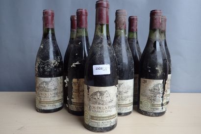 10 bouteilles Fixin Clos de la Perrière 1er...