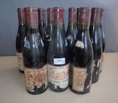 12 bouteilles Santenay Commes Domaine des...