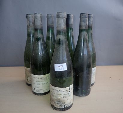 8 bouteilles Bonnezeaux Château de Fesles...