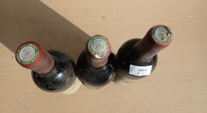 3 bouteilles Château Arnault 1985 Margaux,...