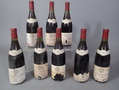 8 bouteilles Savigny Vergelesses 1er Cru...