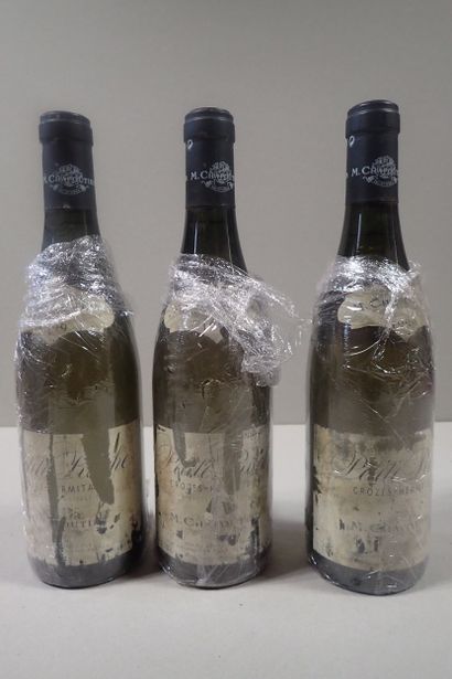 3 bouteilles Croze-Hermitage blanc Petite...