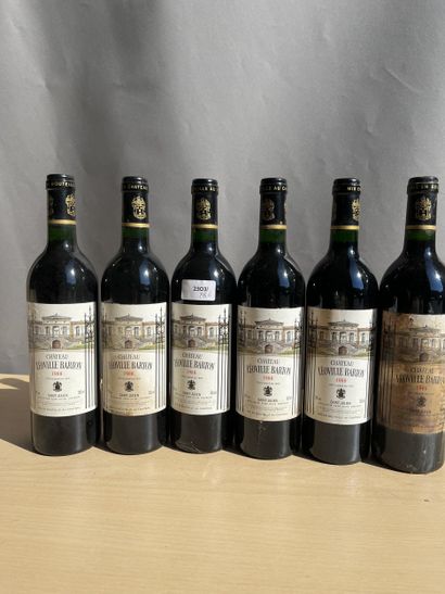 12 bouteilles Château Léoville Barton 1990...