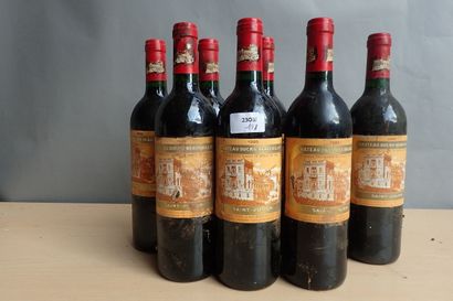 8 bouteilles Château Ducru Beaucaillou 1989...