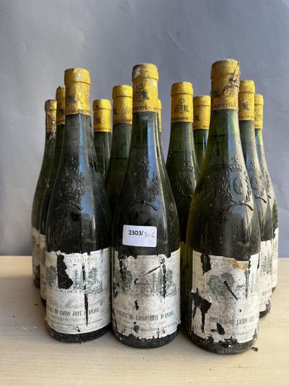 12 bouteilles Côteaux du Layon Faye d'Anjou...