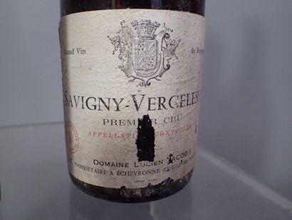 8 bouteilles Savigny Vergelesses 1er Cru...