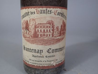 2 bouteilles Santenay Commes 1981 Domaine...