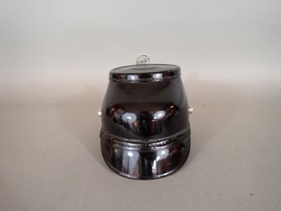 Shako de la police Allemande, ville de Hambourg,...