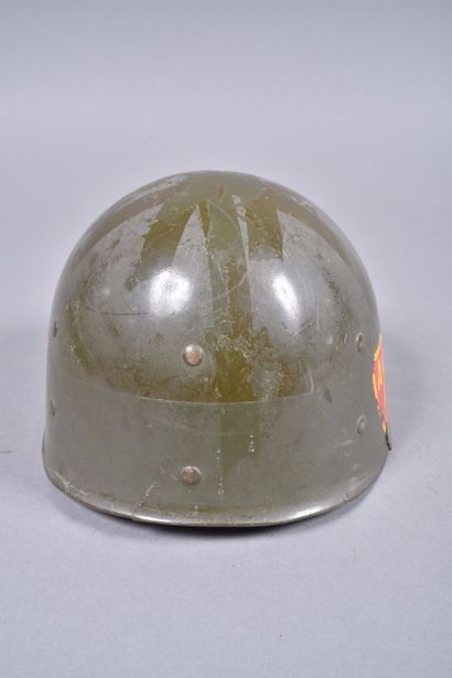 Sous casque américain M-1958 en résine avec...