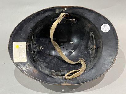 France. Coque de casque mod 36, pour la police...