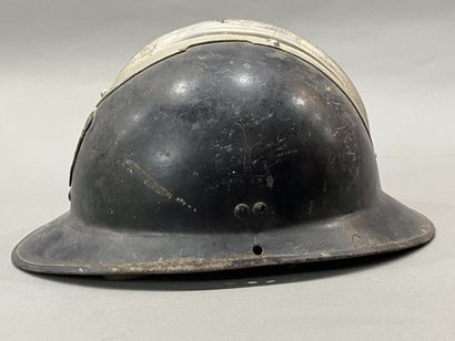 France. Coque de casque mod 36, pour la police...