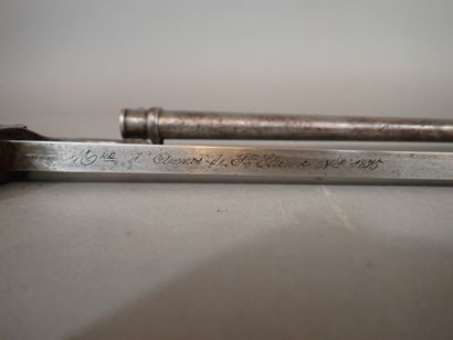 Baïonnette Gras modèle 1874. Lame marquée...
