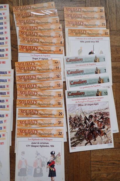 Lot de revues militaires et Cartonia :
-...