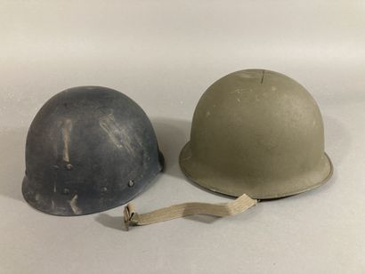 Casque français modèle 51 complet. Le lourd...