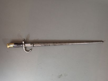 Baïonnette Gras modèle 1874. Lame marquée...